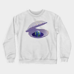 The World is my Oyster Crewneck Sweatshirt